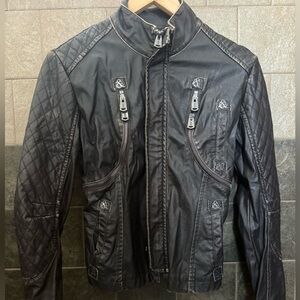 Women's Dark Brown Quilted Jacket